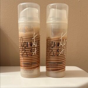 2 Rare Victoria's Secret Beauty Rush Swirl Glimmer Cream in Coconut Craze